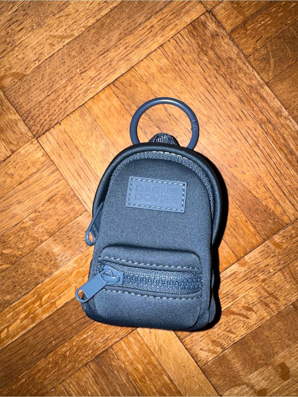 Dagne Dover Dakota Keychain Bag in Moonlight